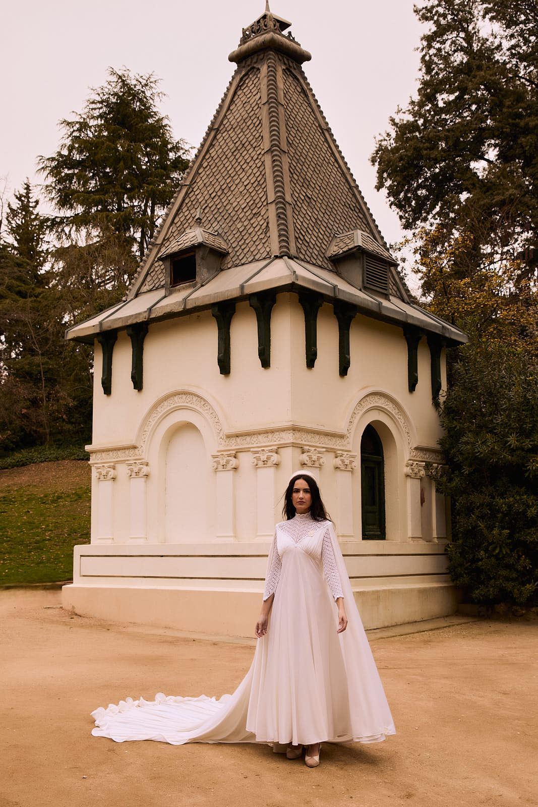 Vestido de novia Vintage Elvira Gramano Roma