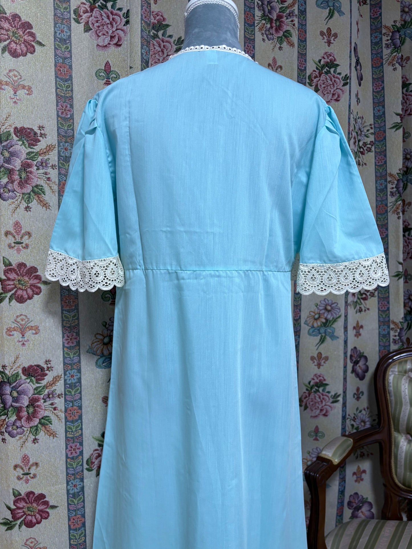 Bata preparativos novia vintage