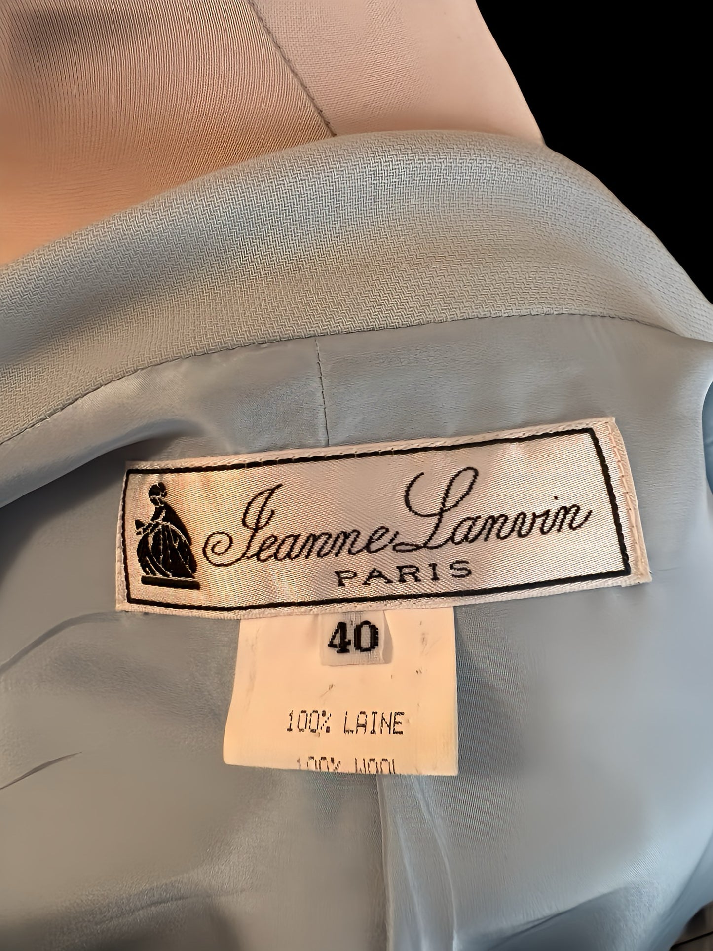 Traje vintage Jeanne Lanvin