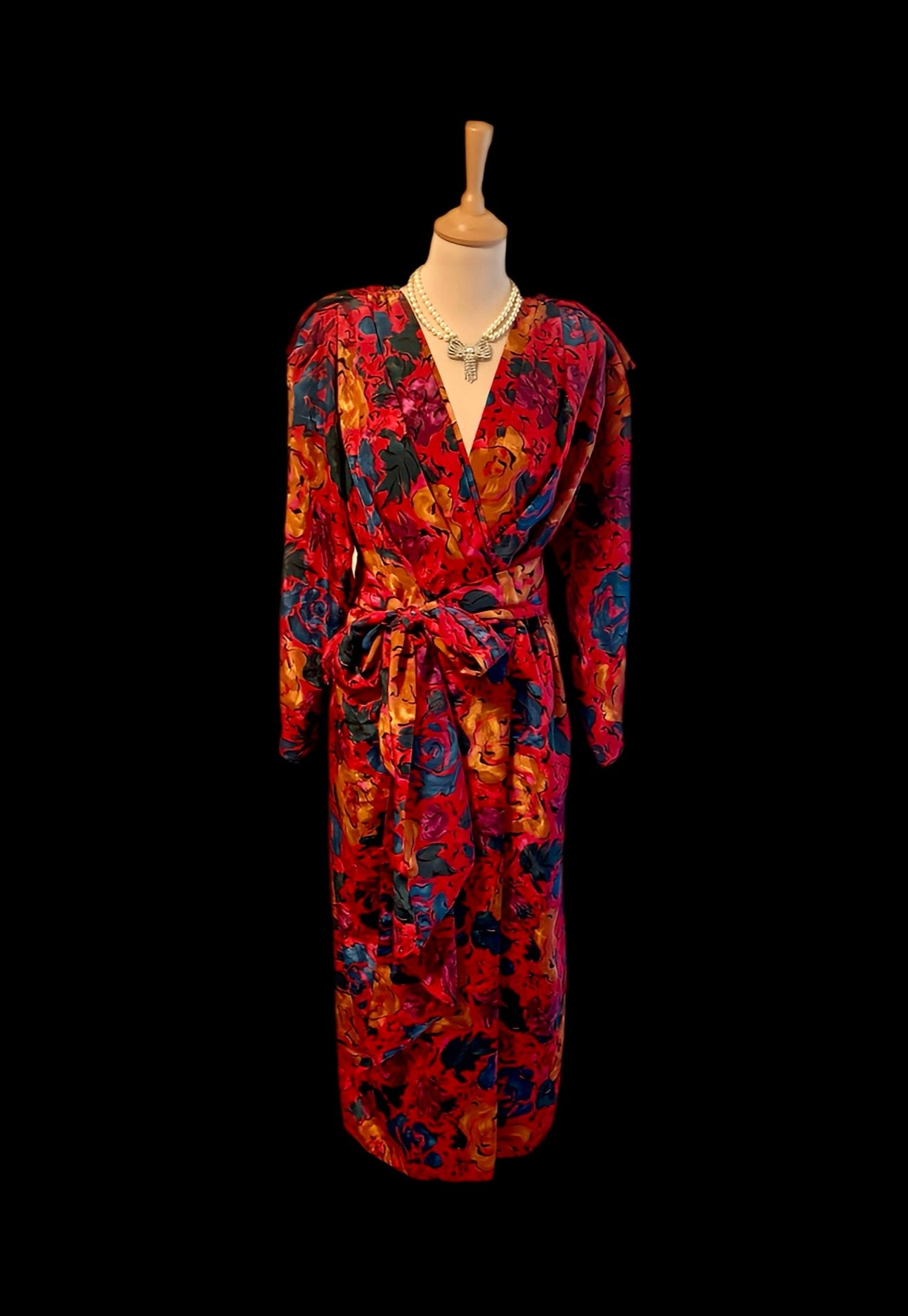 Vestido vintage Ted Lapidus, años 80