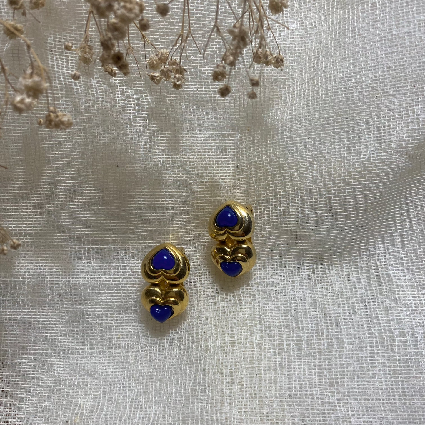 Pendientes vintage corazón