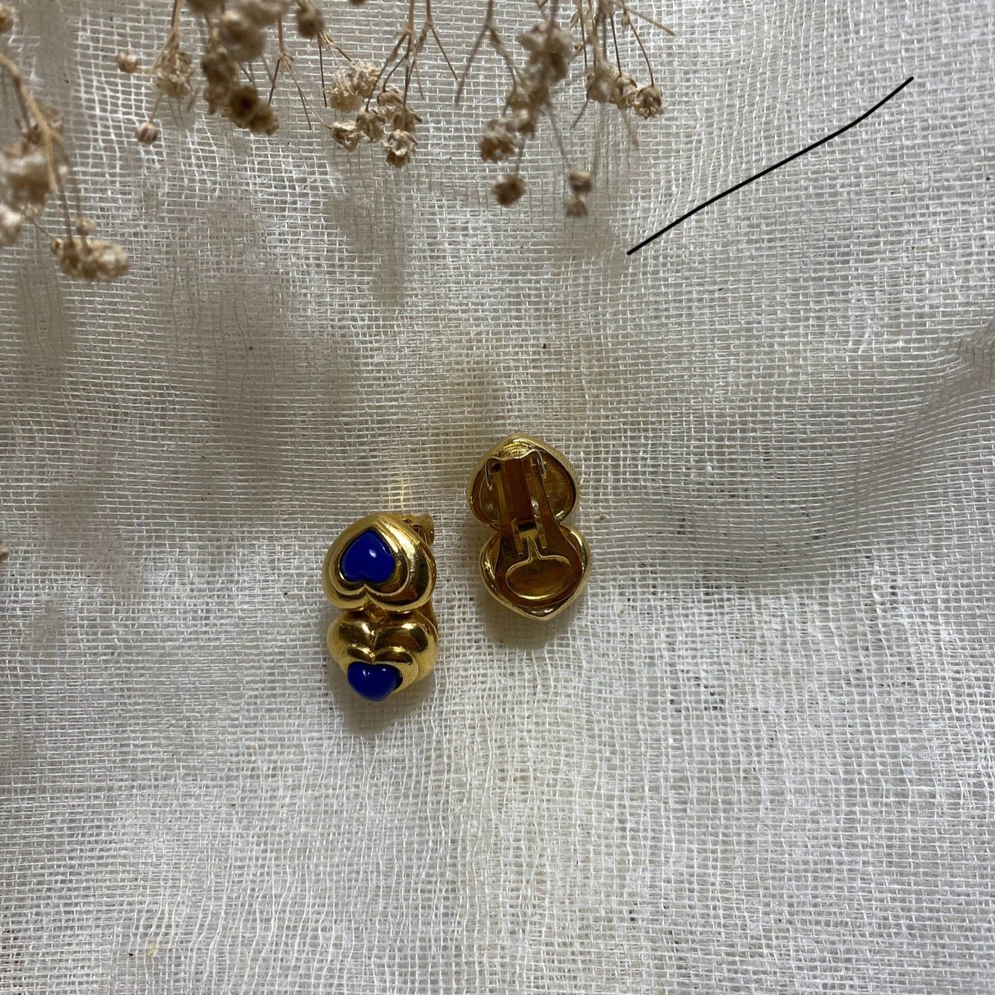 Pendientes vintage corazón