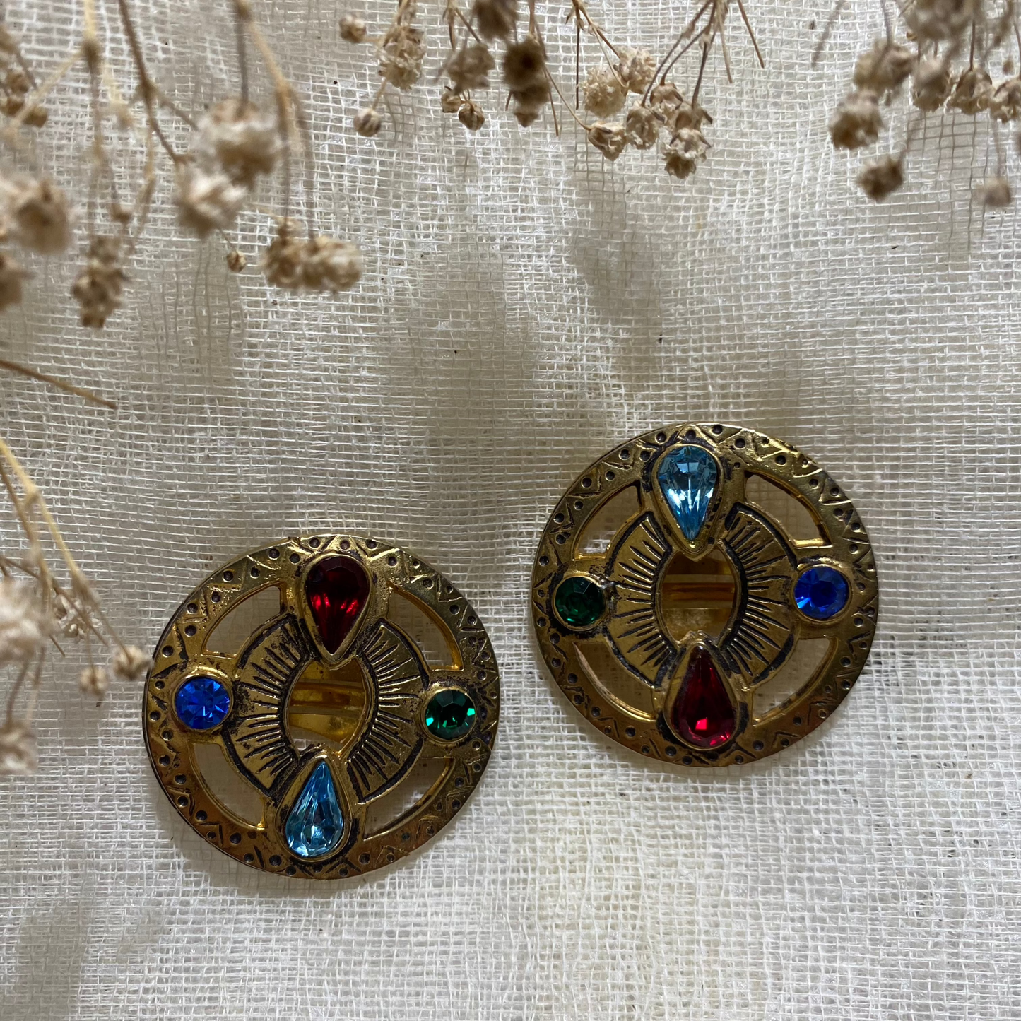 Pendientes vintage de estilo étnico