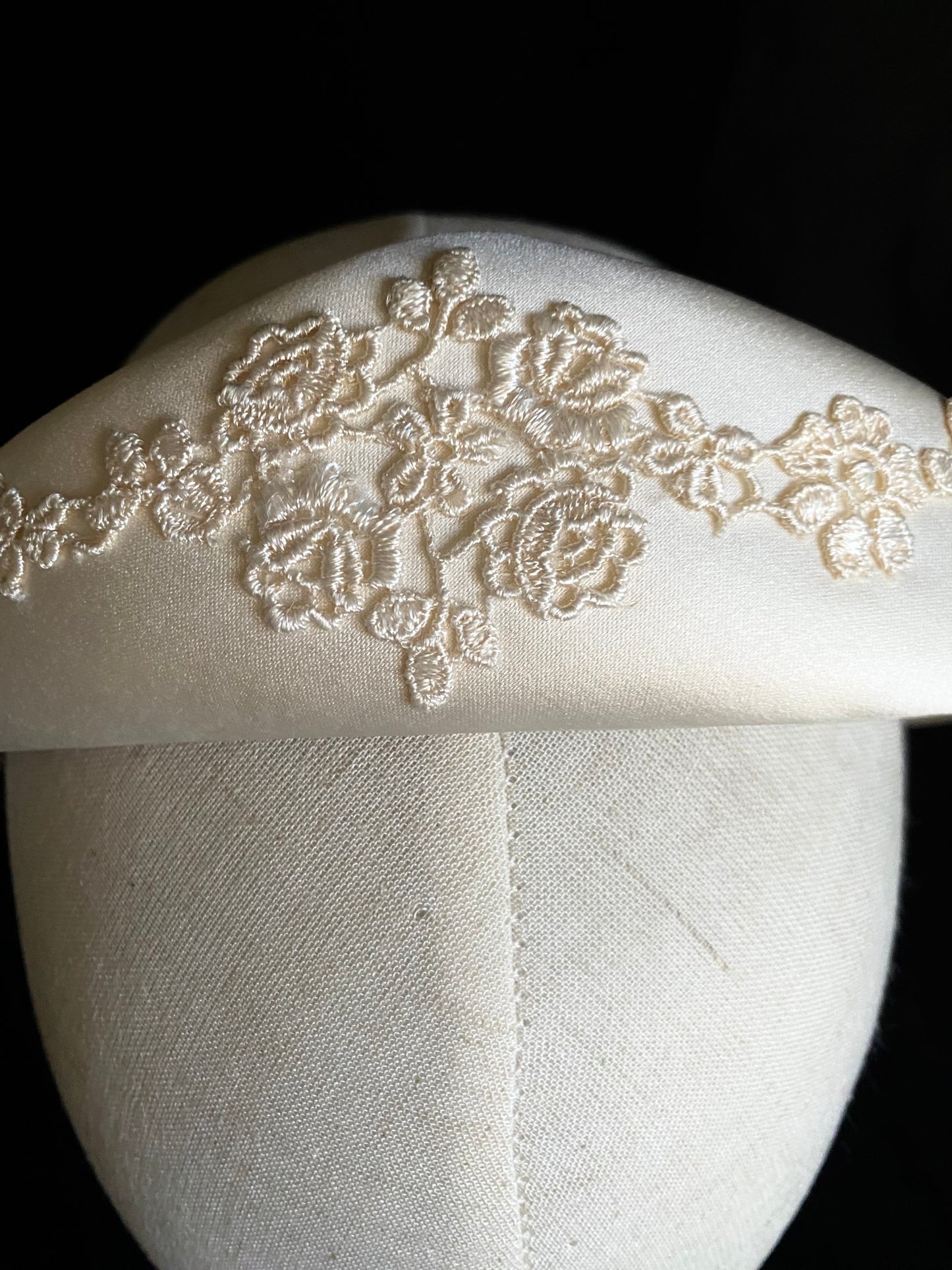 Diadema de novia vintage con flores