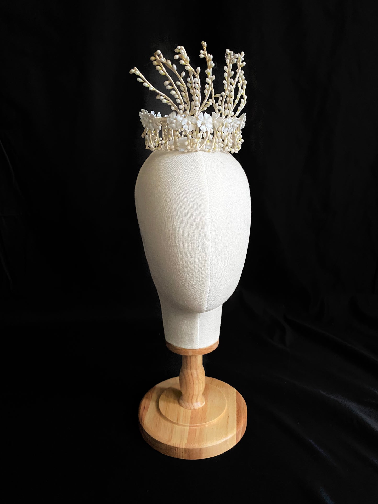 Orange blossom bridal tiara from the 1920s