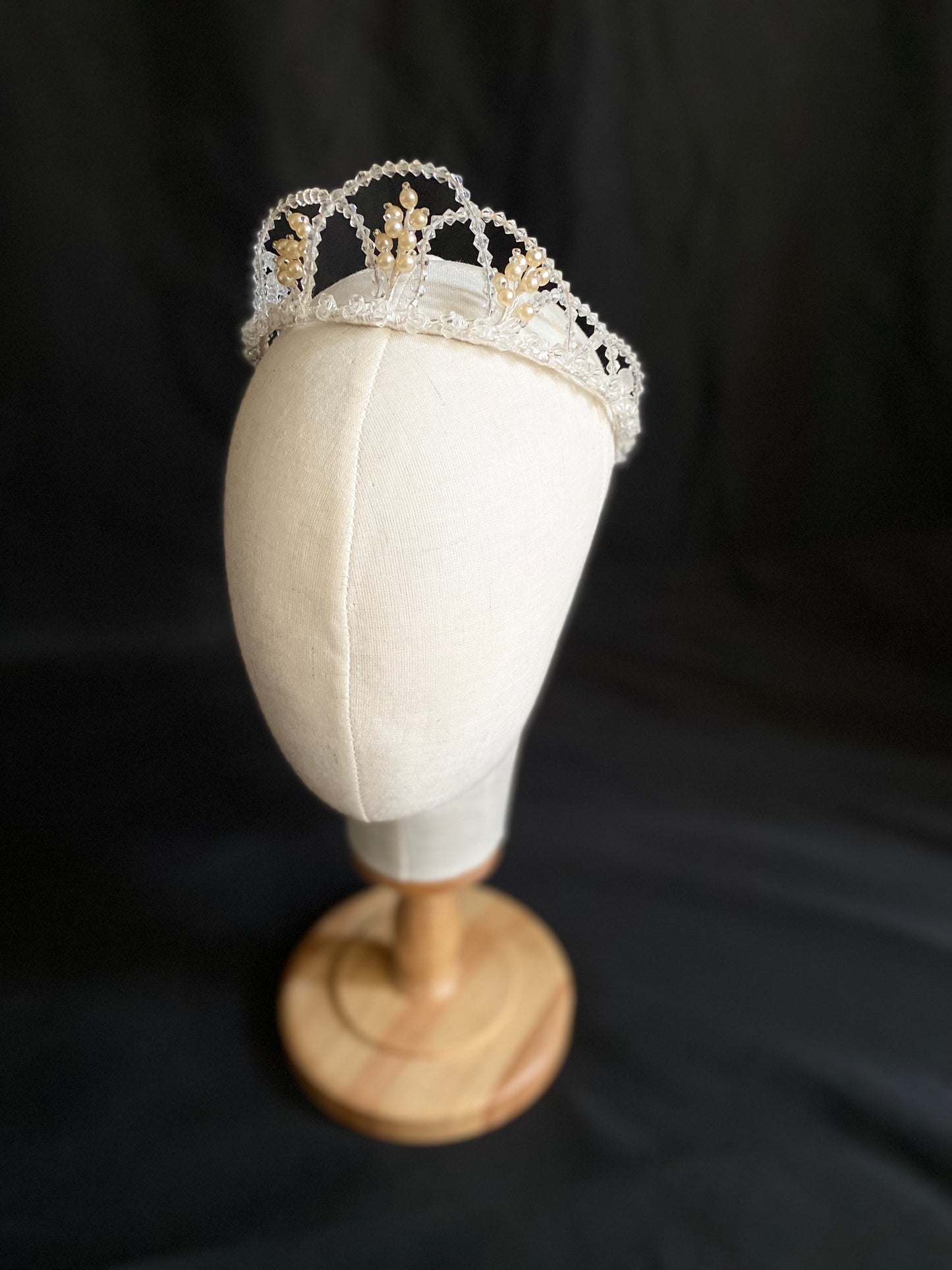 Vintage 80s bridal tiara