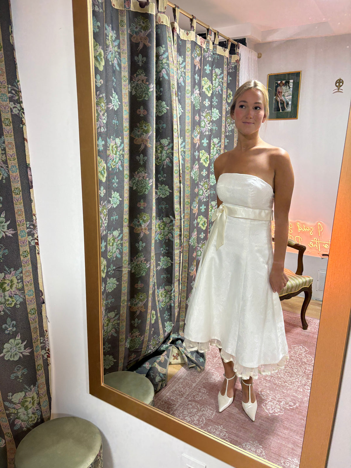 Vestido novia vintage 90s 1