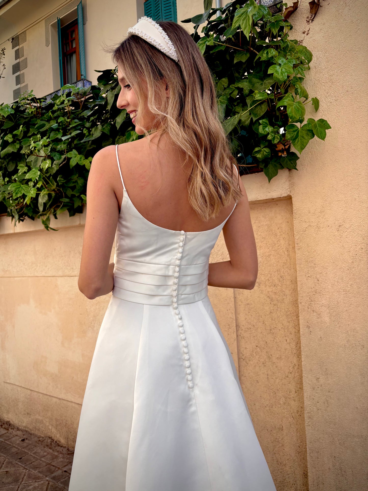 Vestido de novia años 90