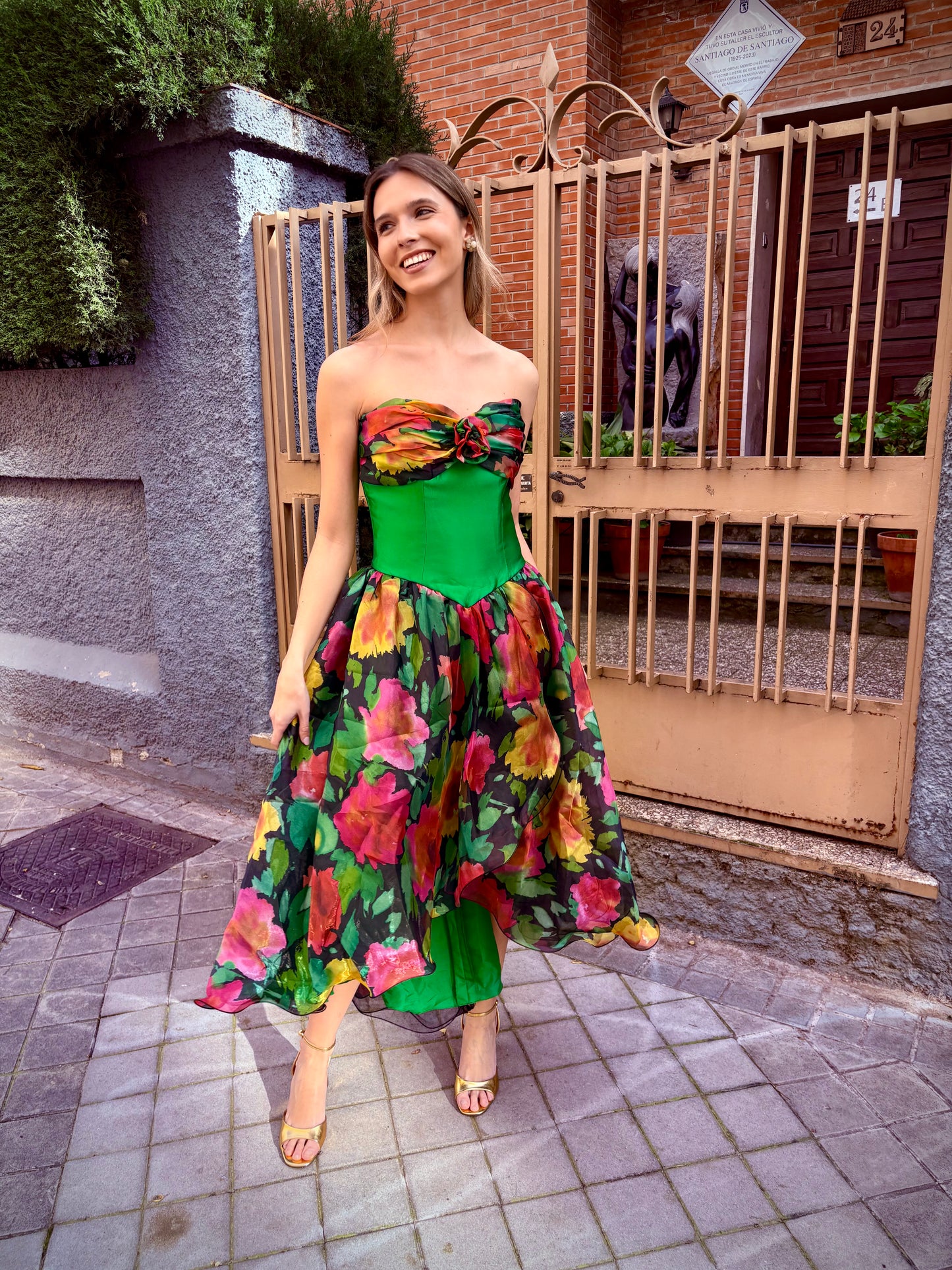 Vestido vintage Pronuptia París