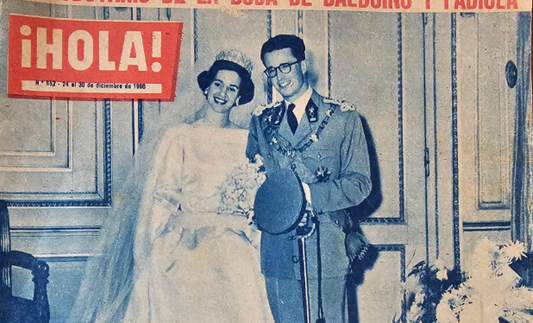 El vestido de novia de Fabiola de Bélgica creado por Cristóbal Balenciaga