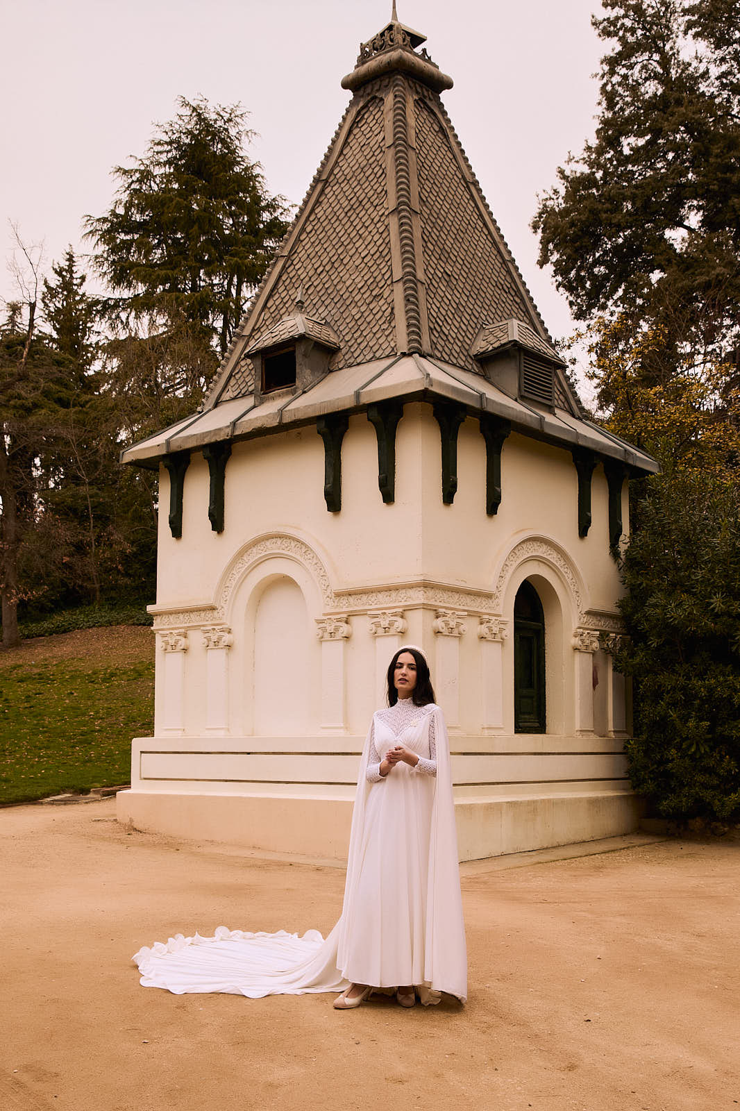 Vestido de novia Vintage Elvira Gramano Roma