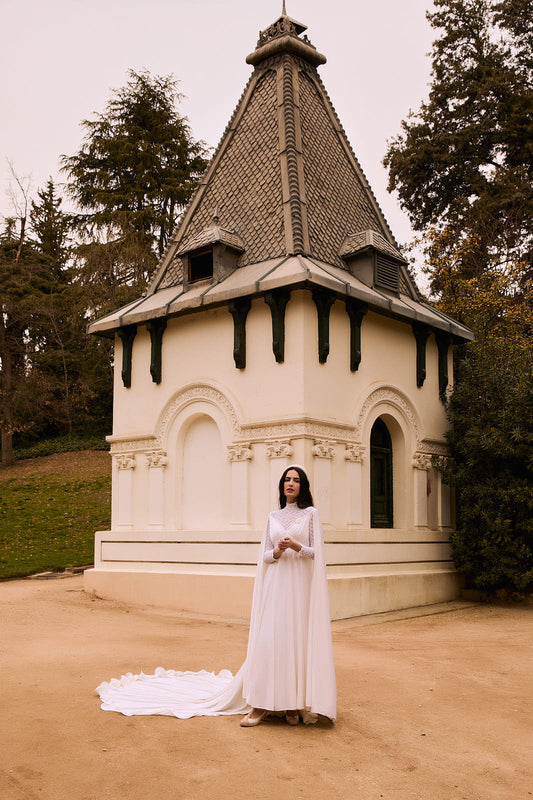 Vintage Elvira Gramano Roma wedding dress