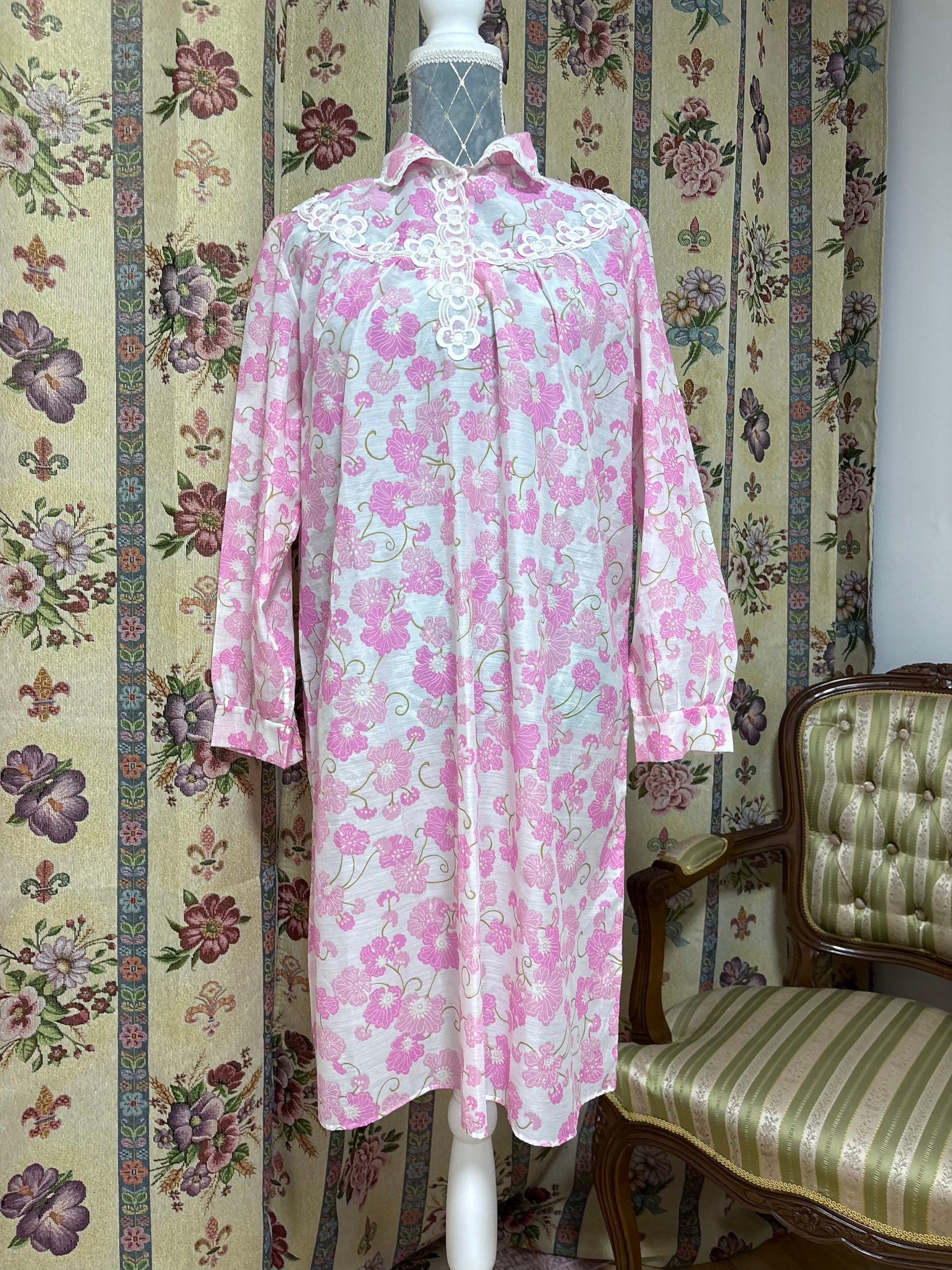 Camisón vintage floral