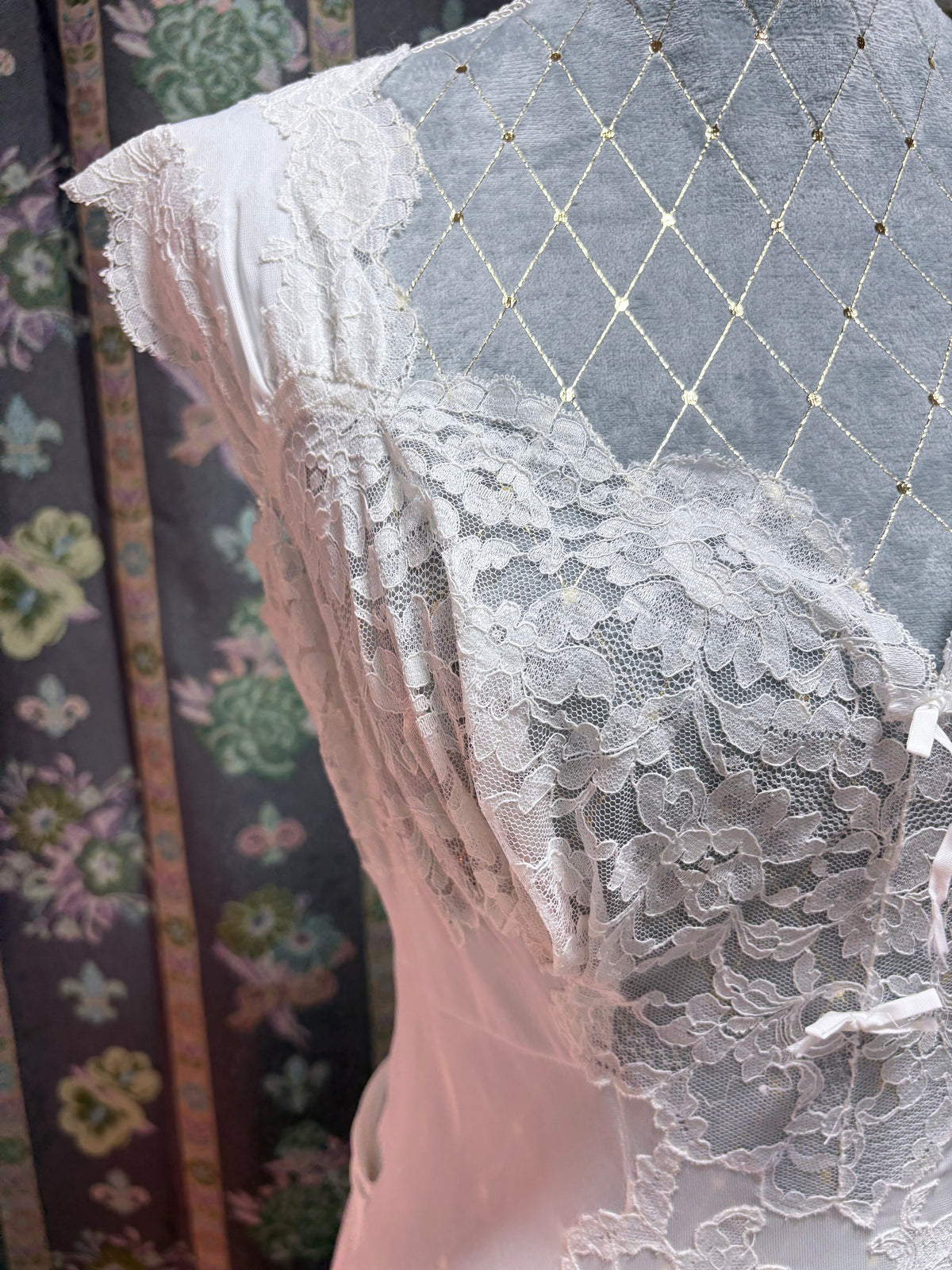 Camisón nupcial vintage Kayser · Años 50