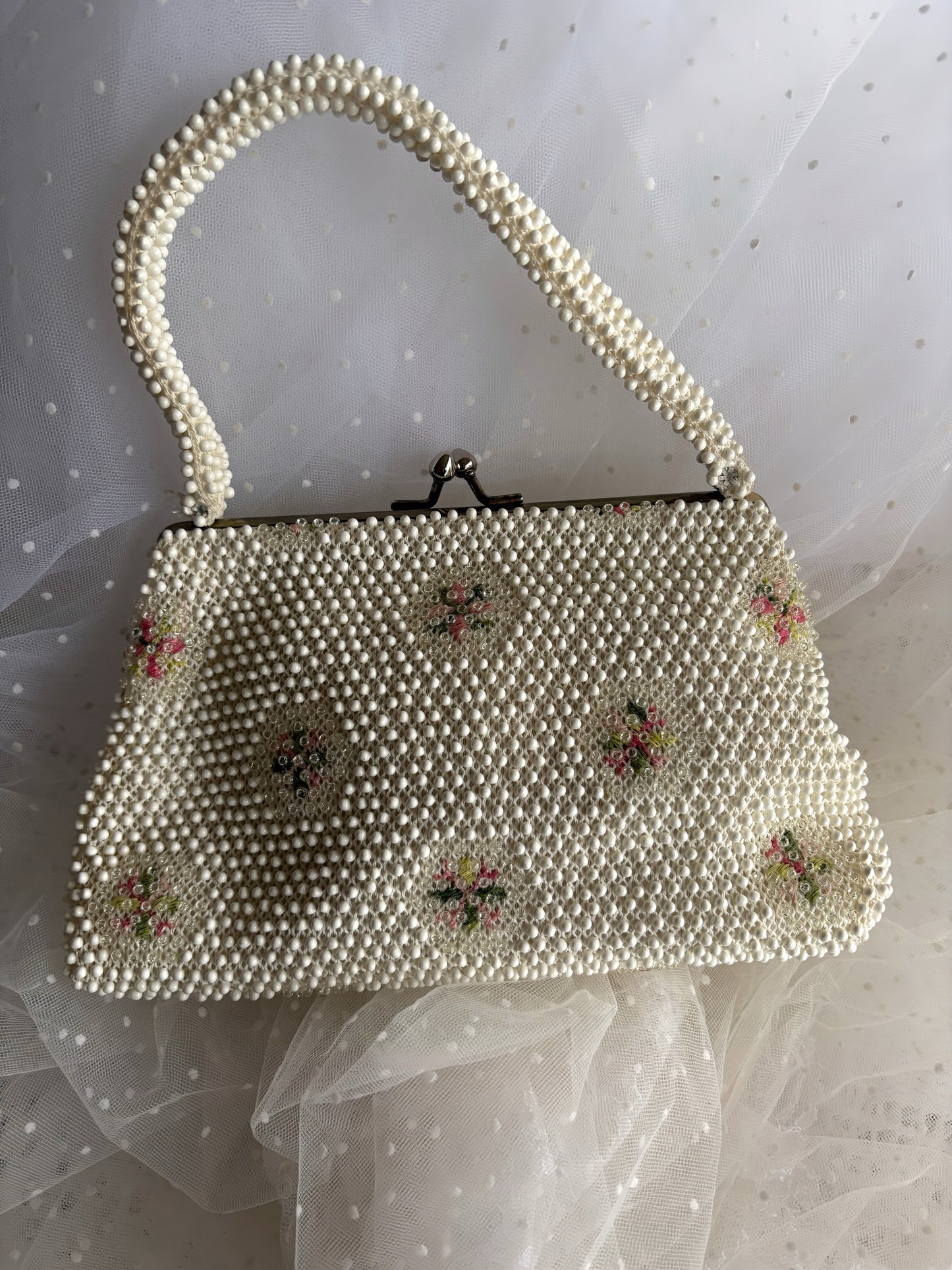 Bolso vintage Cordé Bead, años 60