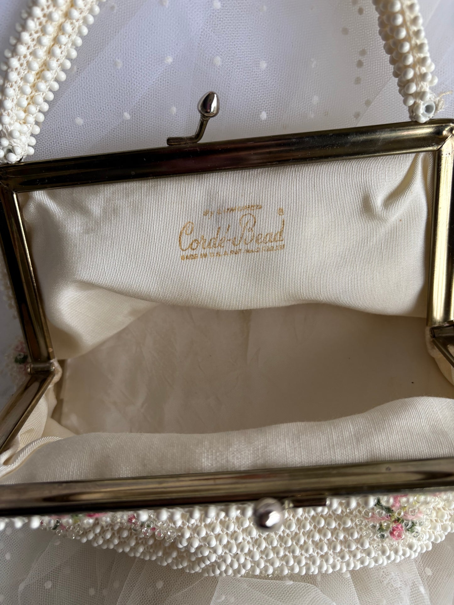 Bolso vintage Cordé Bead, años 60