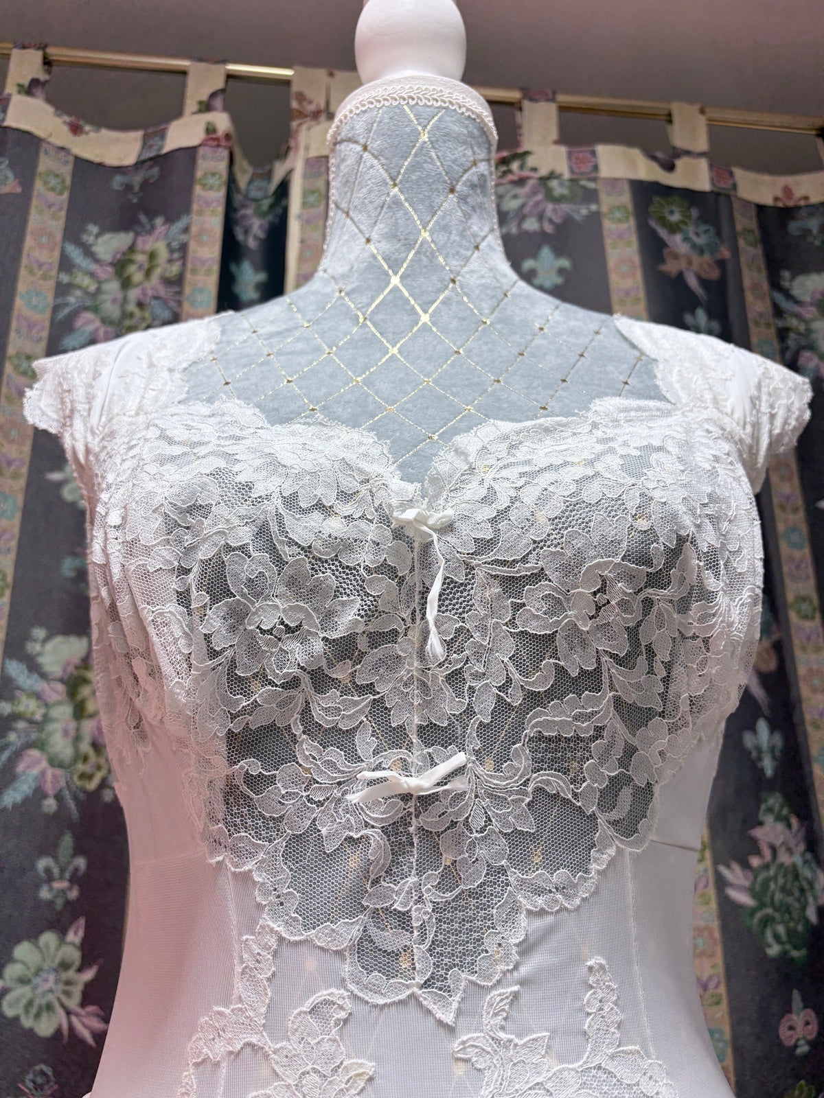 Camisón de novia vintage Kayser · Años 50