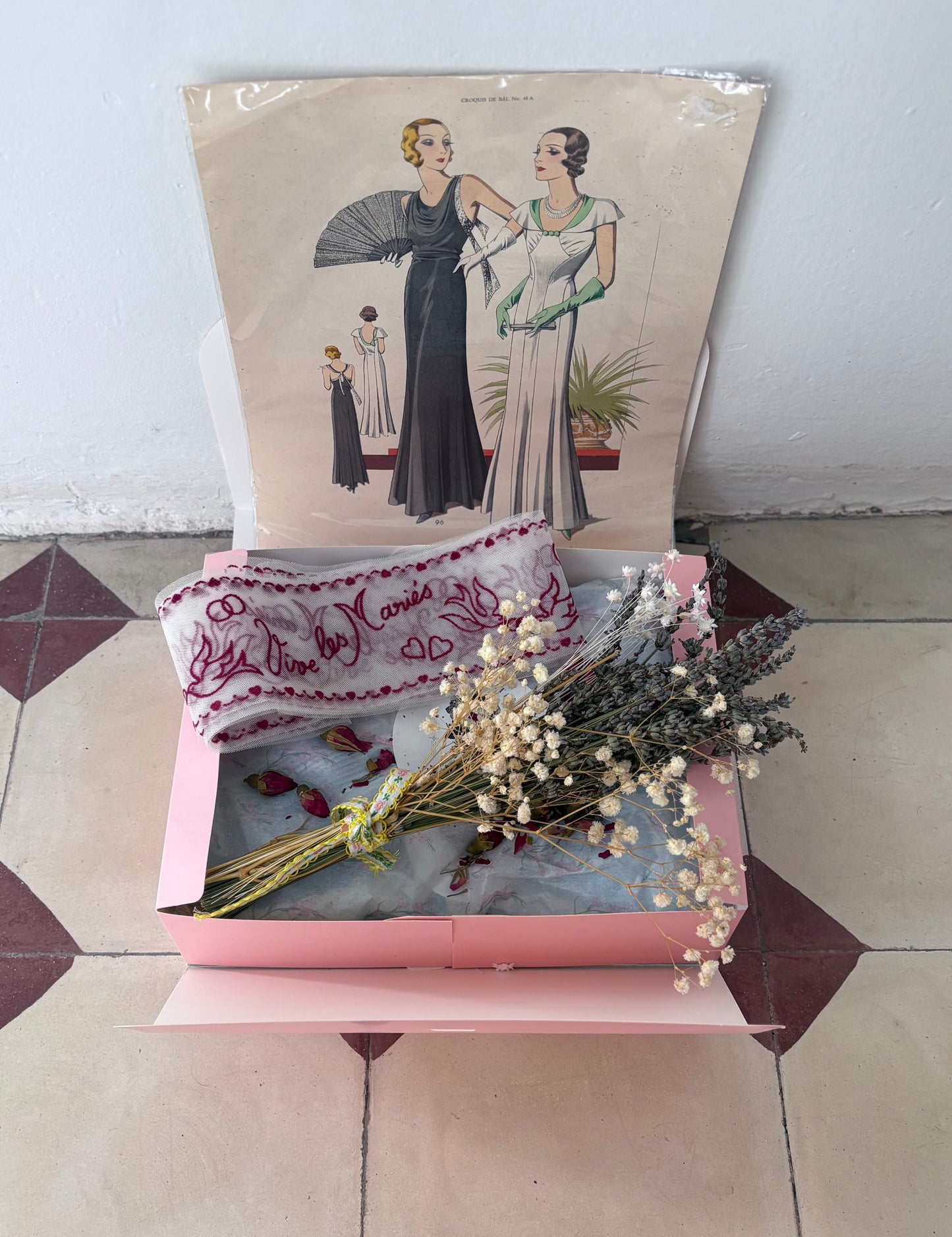 Caja de regalo Novia Vintage - Suspiro
