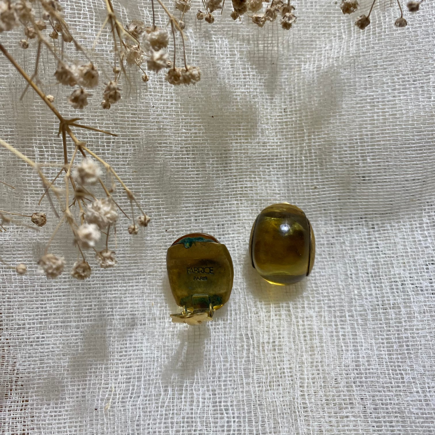 Vintage Fabrice Paris earrings