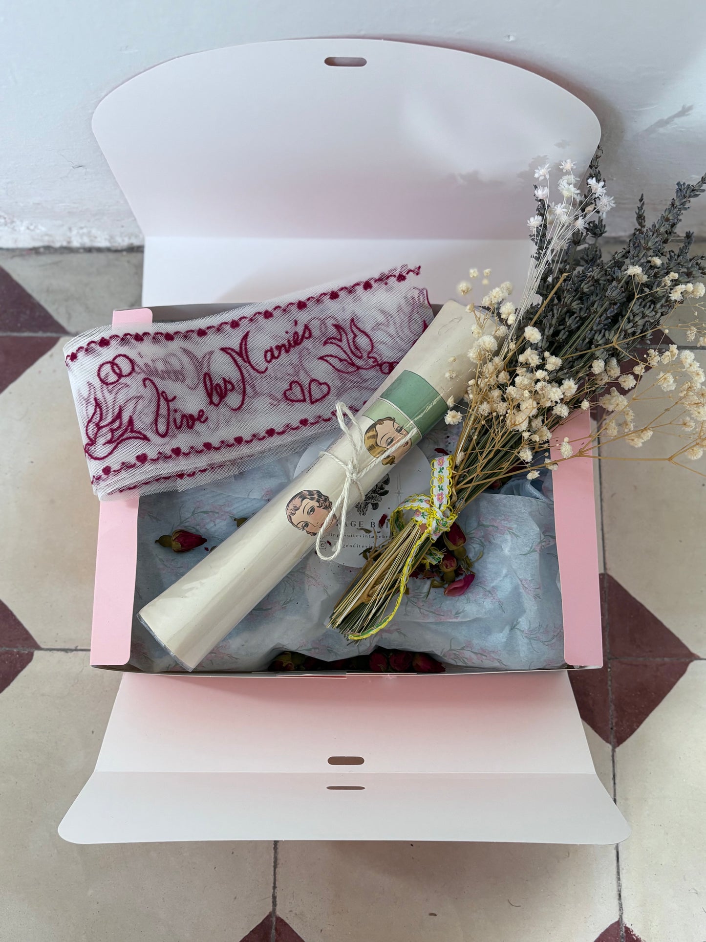Caja de regalo Novia Vintage - El Recuerdo