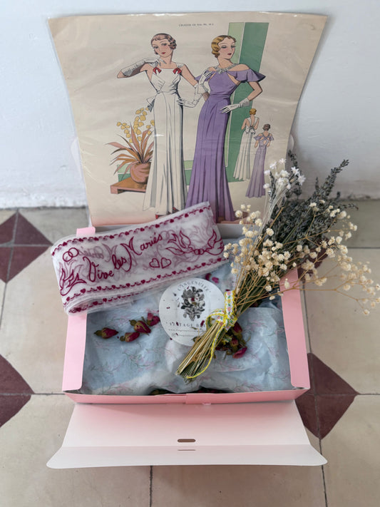 Caja de regalo Novia Vintage - El Recuerdo