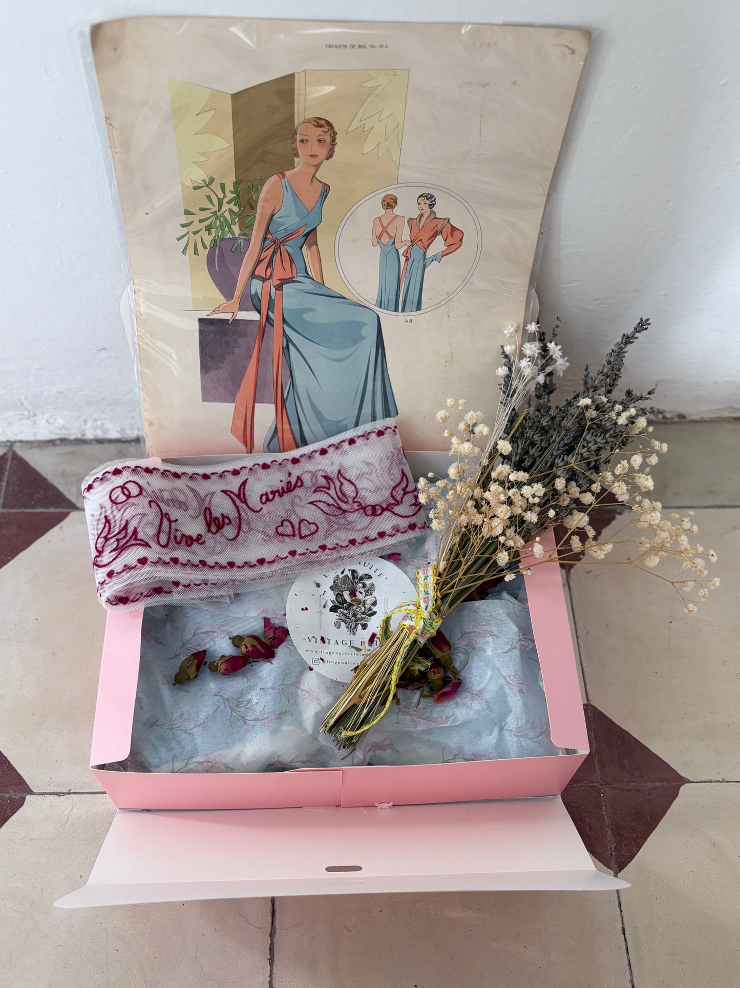 Caja de regalo Novia Vintage – La Promesa