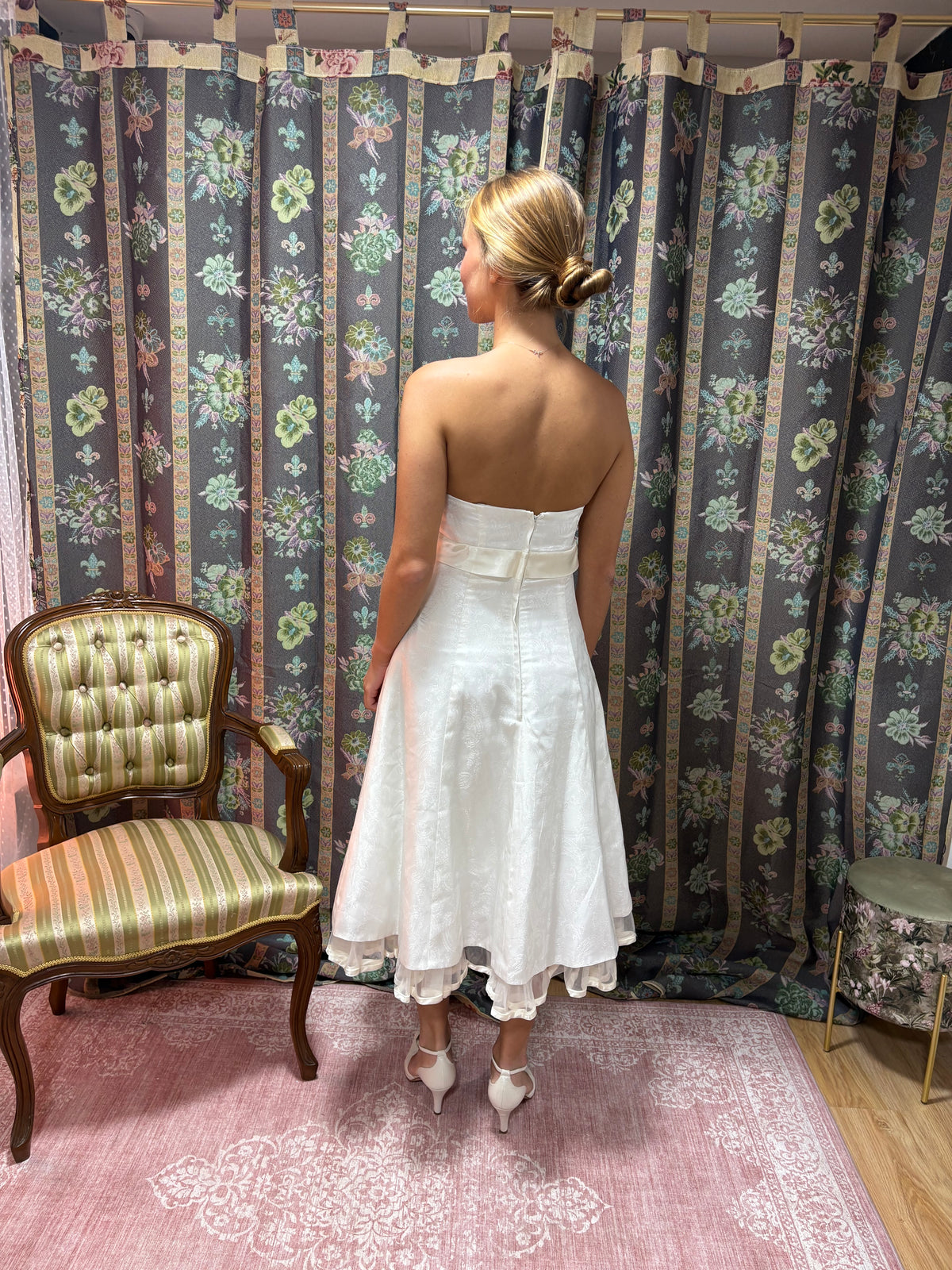 Vestido novia vintage 90s 