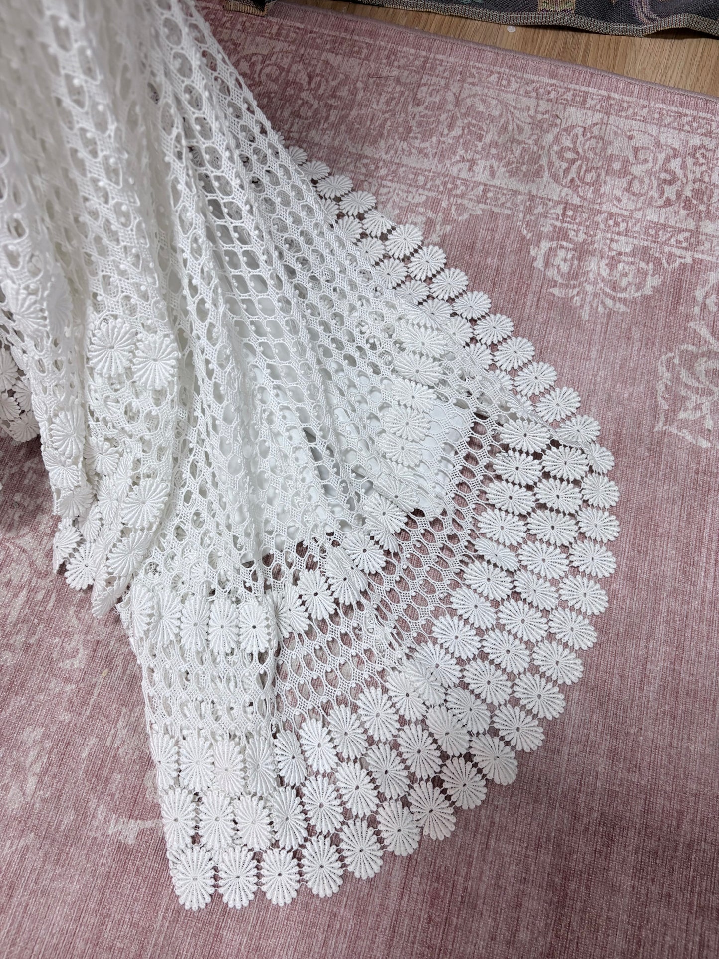 Vestido novia vintage crochet 