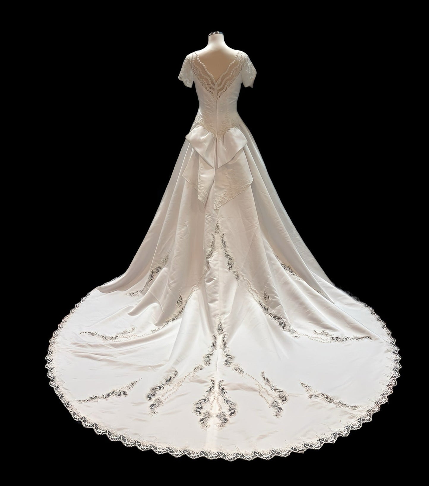 Vestido novia vintage Miss Kelly París