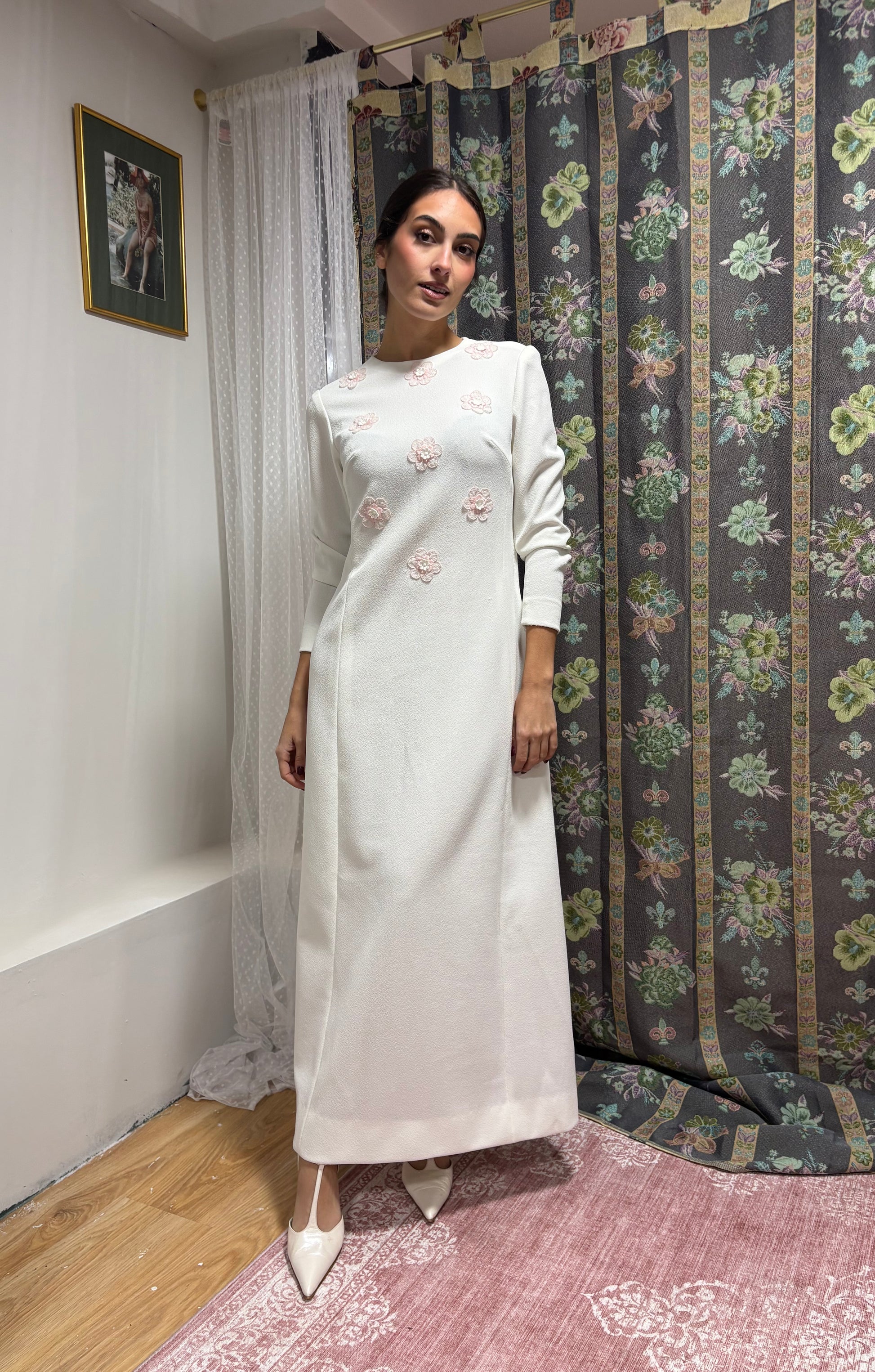 vestido novia vintage años 60 