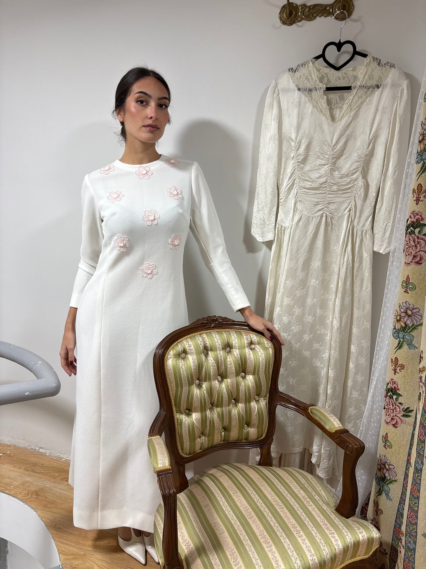 vestido novia vintage años 60 