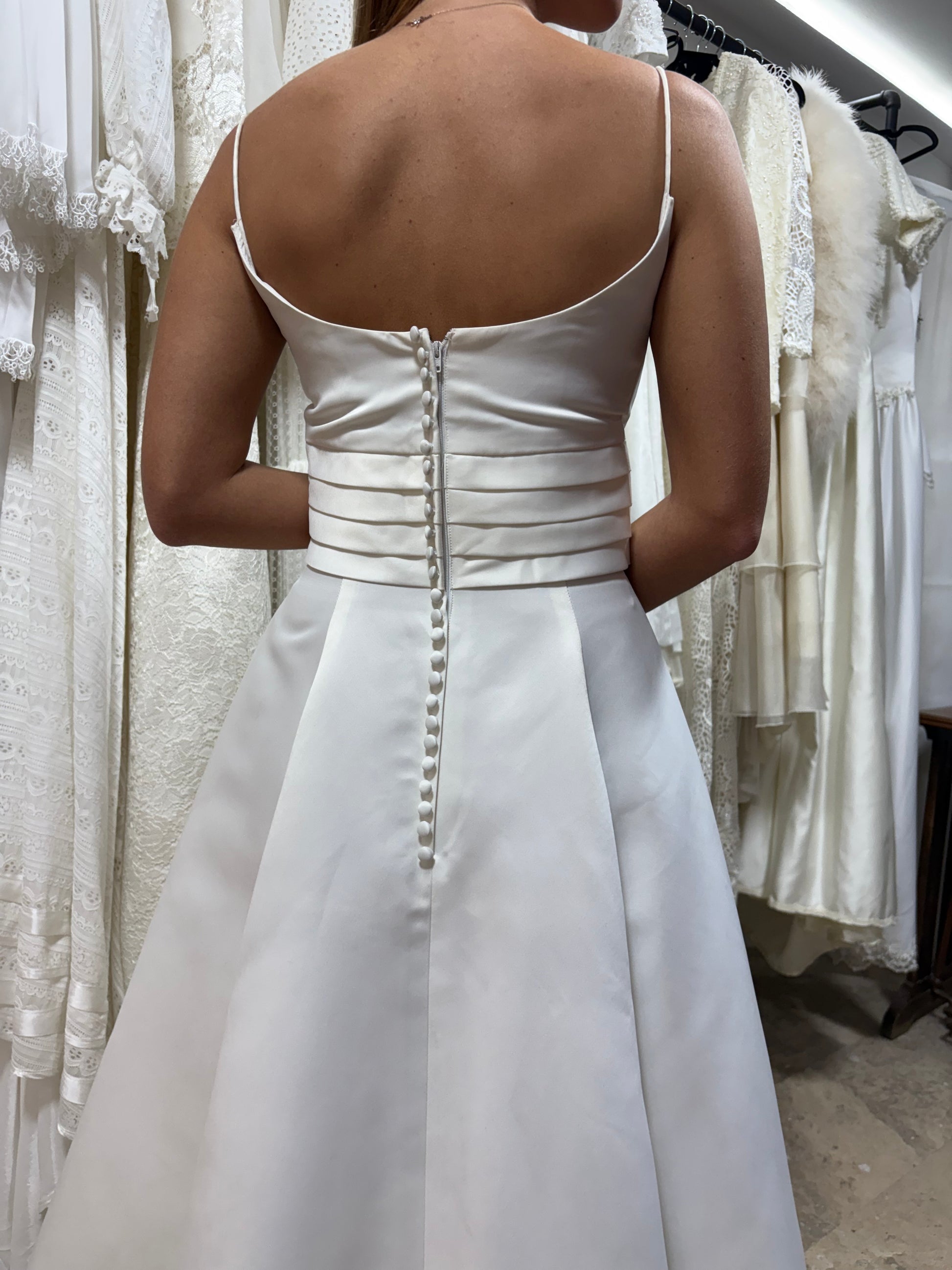 vestido novia vintage años 90 