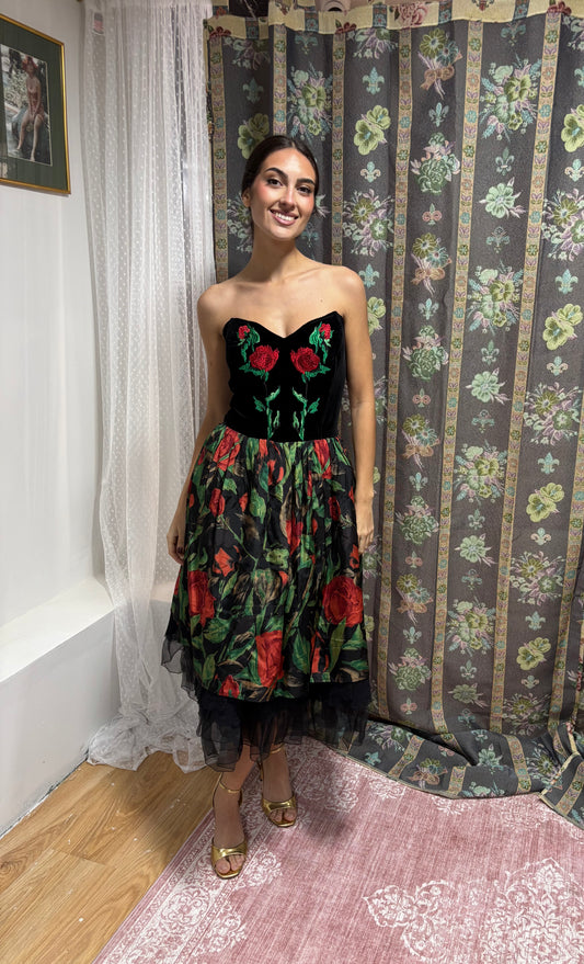 vestido vintage Gianna Oddi 