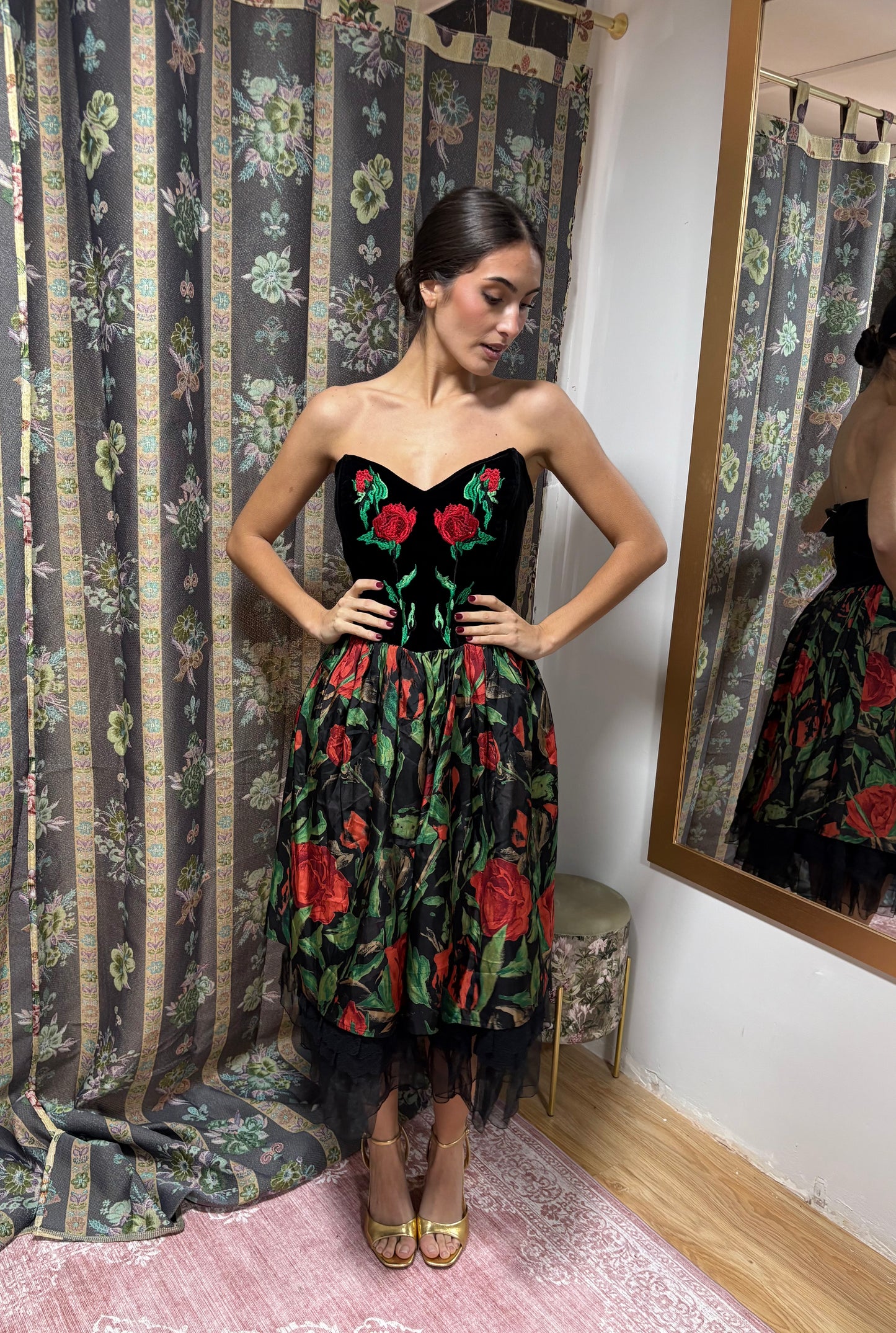 vestido vintage Gianna Oddi 