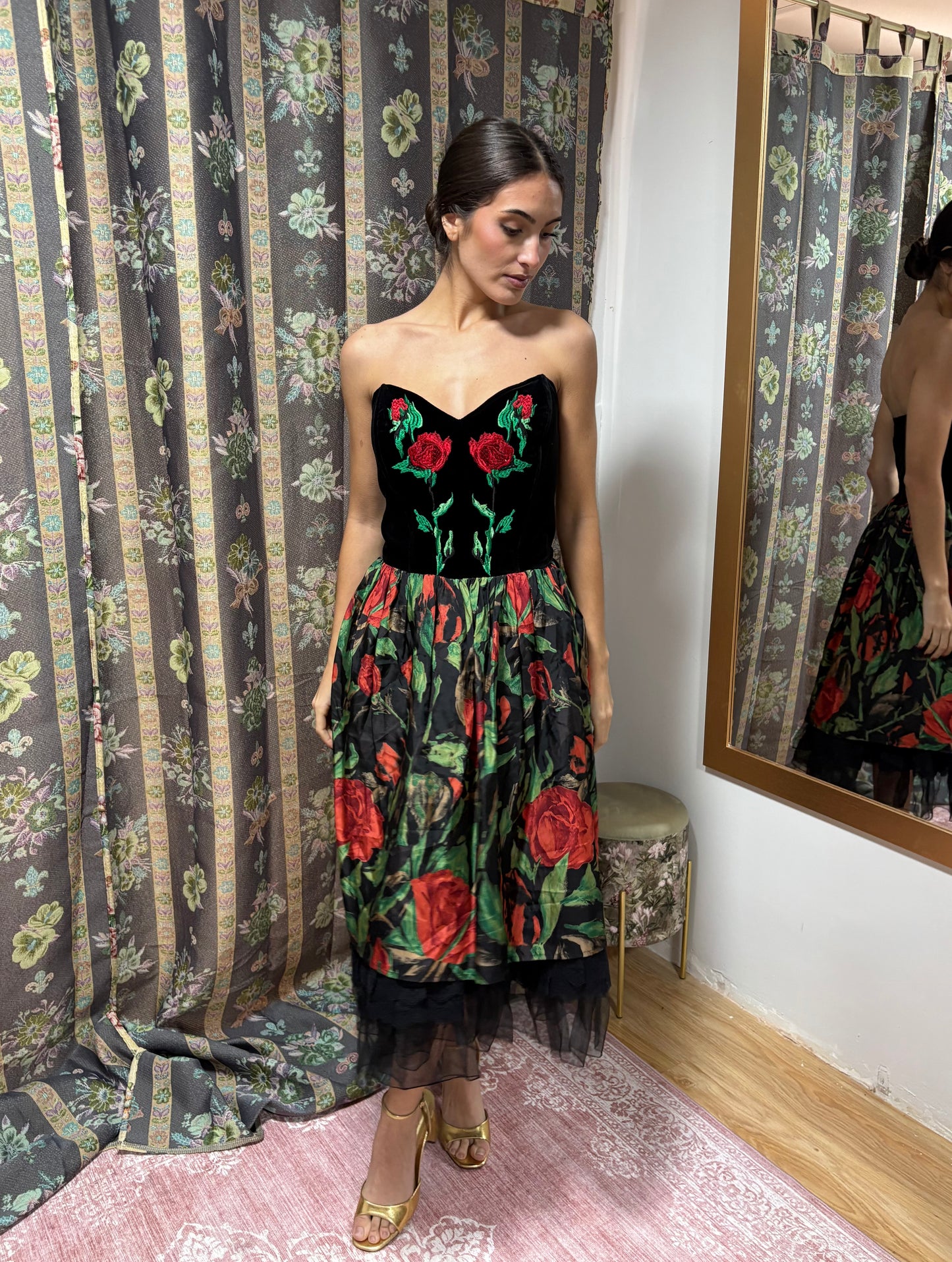 vestido vintage Gianna Oddi 