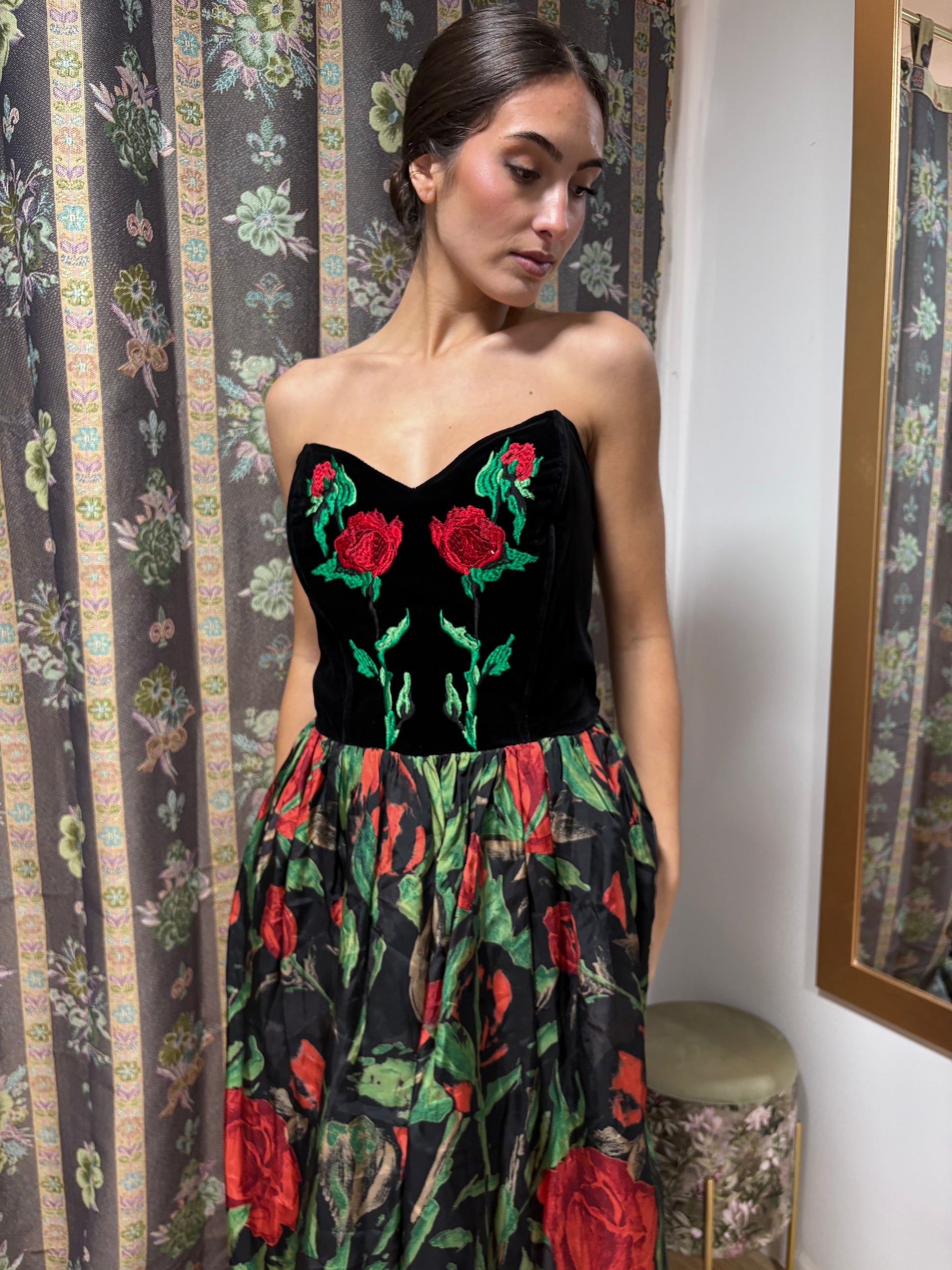 vestido vintage Gianna Oddi 